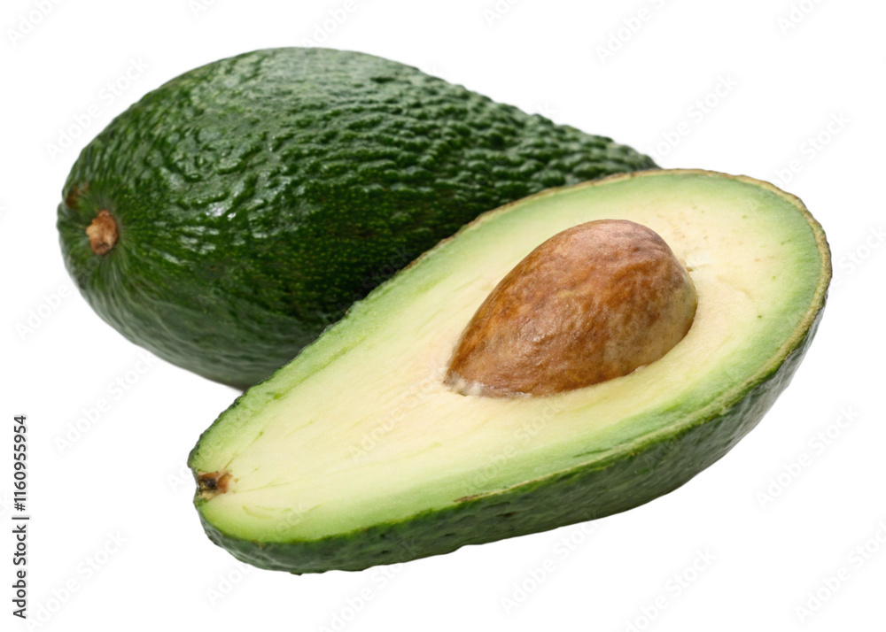 Ripe Avocados Healthy, Green, Creamy, NutrientRich Fruit Ripe Avocados Healthy, Green, Creamy, NutrientRich Fruit