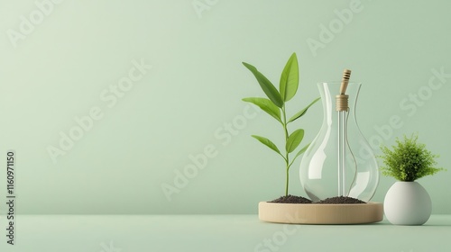 Sustainable energy workshop, handson experience with green technologies, 3D illustration photo