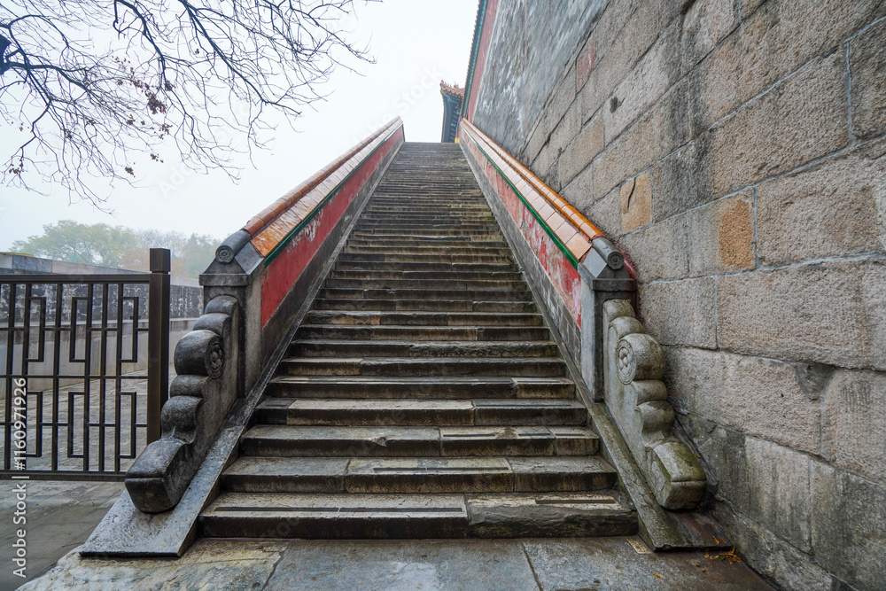 Steps from Xumi Lingjing Site of Summer Palace to Dvipa