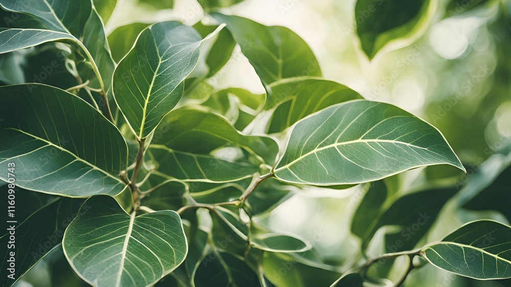 A series of overlapping images featuring a ficus plant A series of overlapping images featuring a ficus plant