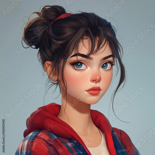 2D abstract gaming background illustration Casual game background environment for adventure or combat mobile game. cartoon style in game art background environment.