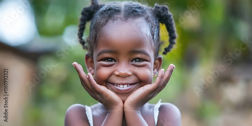 A child sponsor supporting a charitable cause, with their logo appearing in a fundraising campaign.