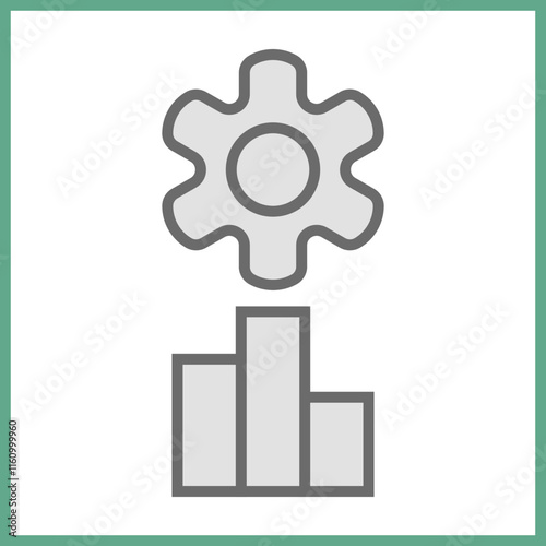 Production Efficiency icon design
