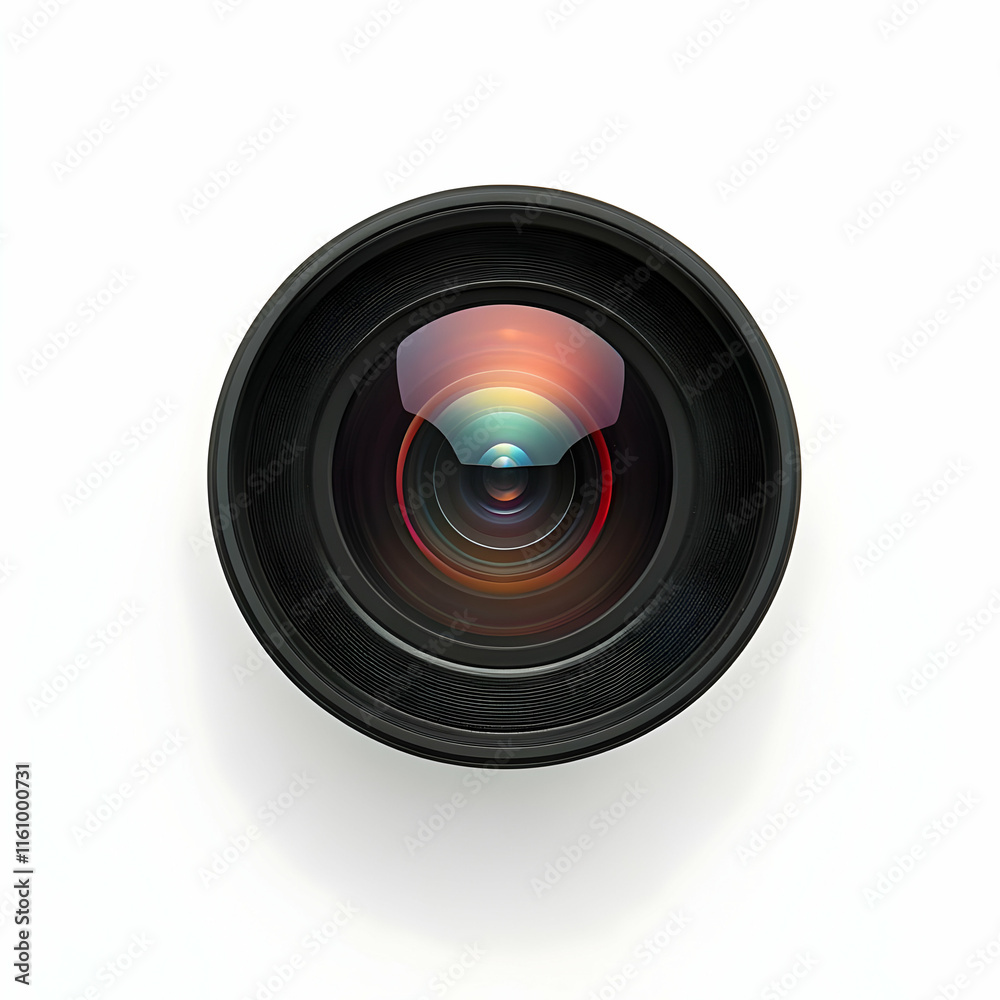 Camera Lens Macro 3D Illustration