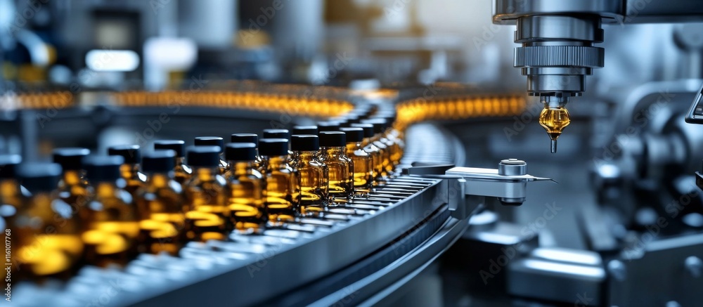 Illustration of Large-Scale Machinery in Mass Production of Covid-19 Vaccine Illustration of Large-Scale Machinery in Mass Production of Covid-19 Vaccine
