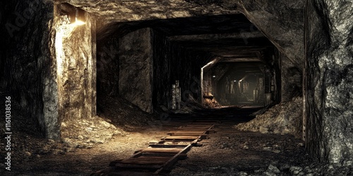 Underground anthracite coal mine featuring the unique characteristics of anthracite coal. Explore the depths of an underground anthracite coal mine and discover its significance in energy production.
