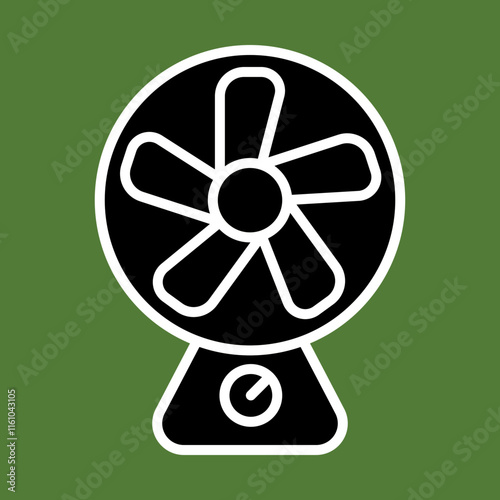 Industrial Fan icon design