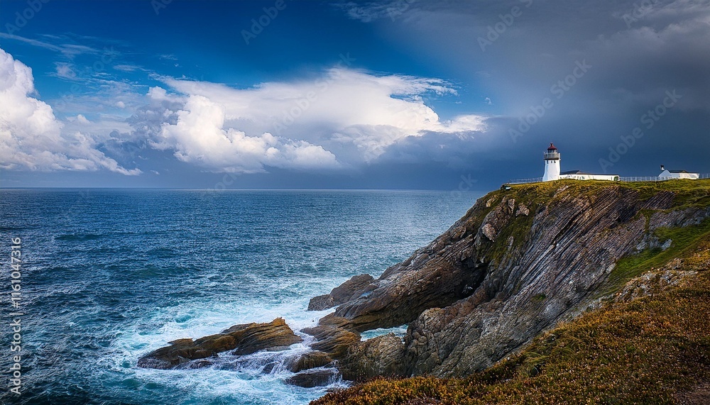 lighthouse on the coast lighthouse on the coast