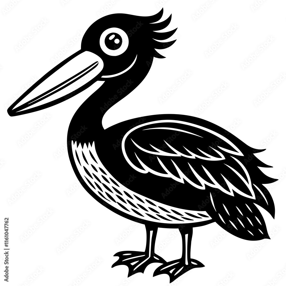 illustration of a pelican illustration of a pelican