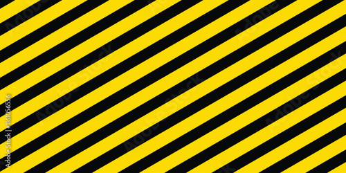 Warning Strips vector illustration, warning striped background, yellow and black stripes on the diagonal, danger vector template