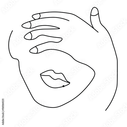 vector woman art free download 