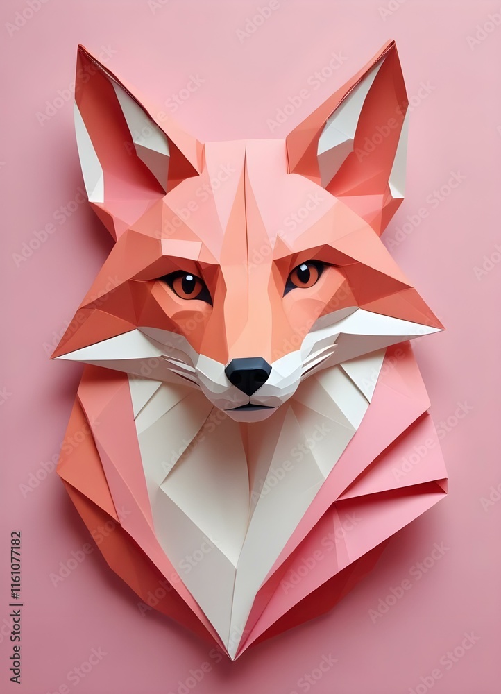 Obraz premium red fox in the snow