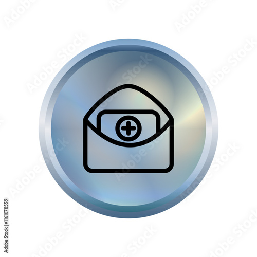 Medical Report icon template