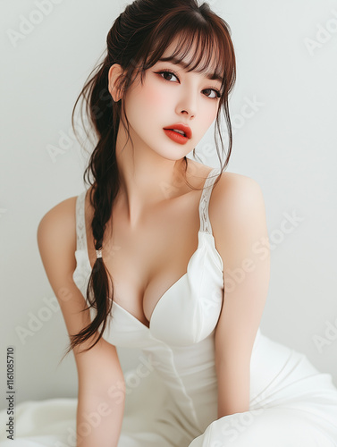 キャバクラ嬢・ラウンジ嬢の女性の宣材写真
