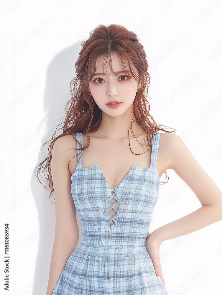 キャバクラ嬢・ラウンジ嬢の女性の宣材写真 キャバクラ嬢・ラウンジ嬢の女性の宣材写真