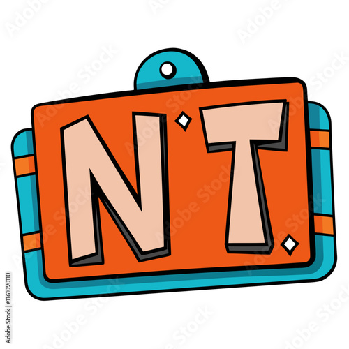 letter NT logo