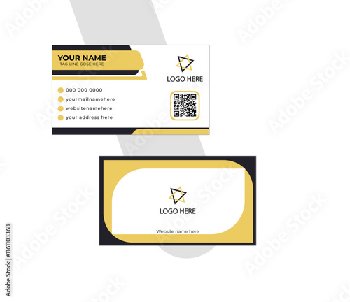 creative business card template, Corporate business card design template