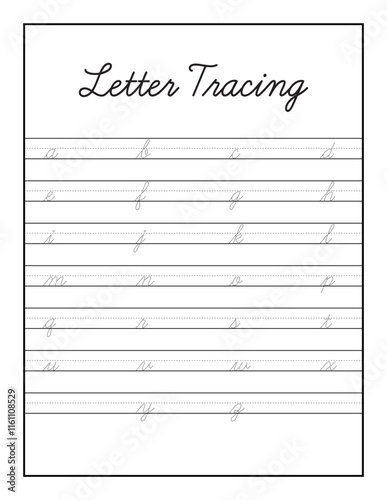 cursive writing Practice for Teens