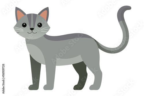 cat with a bow