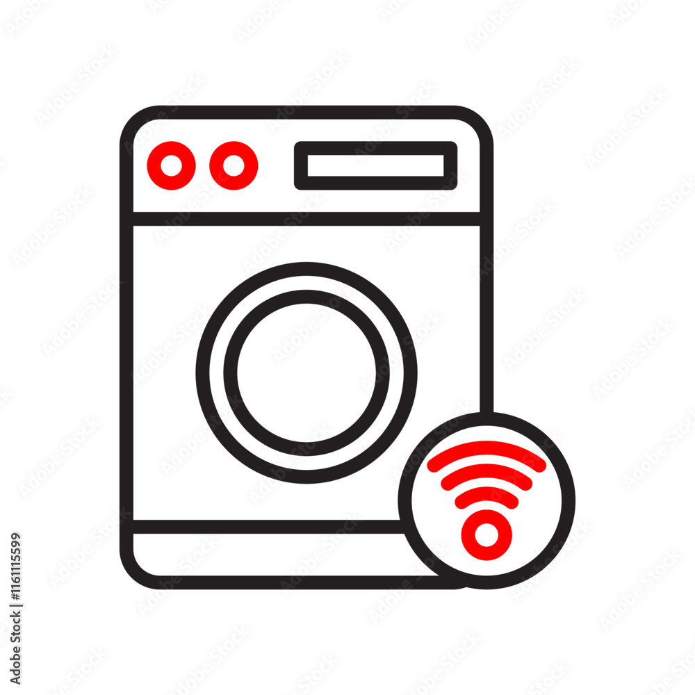 Washing Machine Control with Wifi Signal Dual Tone