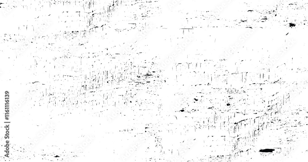 Black and white grunge urban texture vector with copy space.