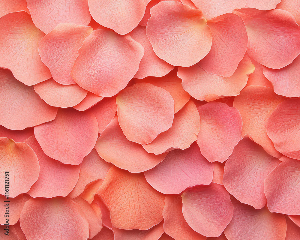 Obraz premium Delicate pink rose petals floral arrangement nature close-up peaceful beauty
