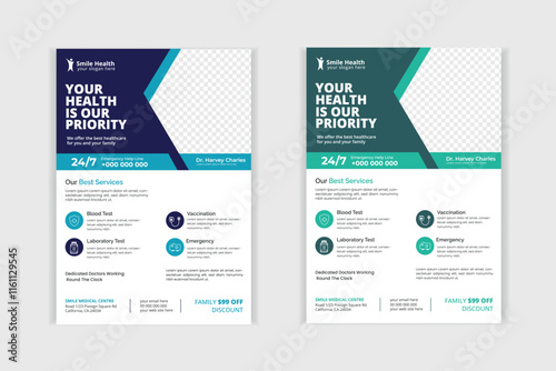 Medical flyer design