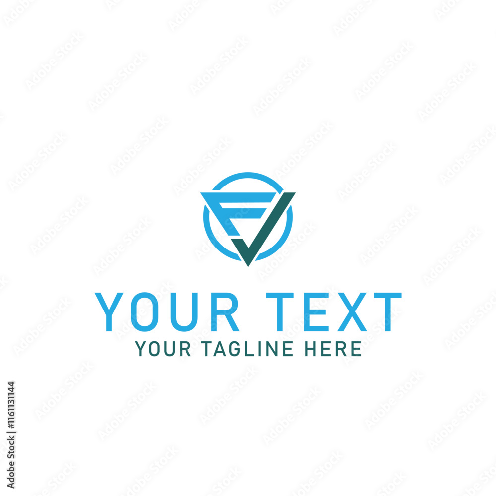 FV Logo Design For Company FV Logo Design For Company