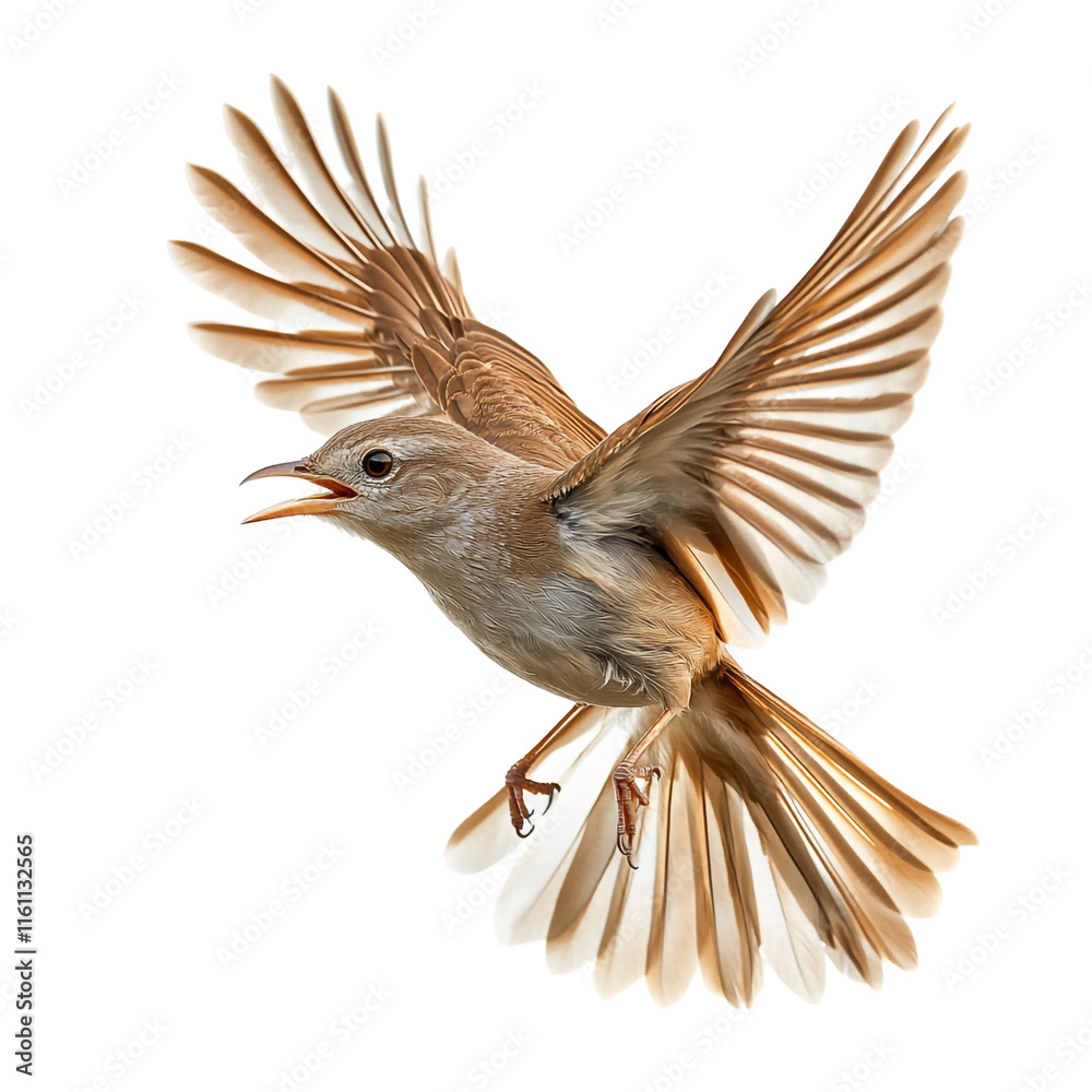 Magnificent Flight of a Brown Bird Magnificent Flight of a Brown Bird