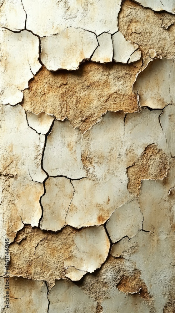 Cracked and Peeling Paint Texture - Weathered Wall Surface Cracked and Peeling Paint Texture - Weathered Wall Surface