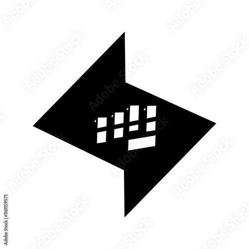 electricity and hit icon