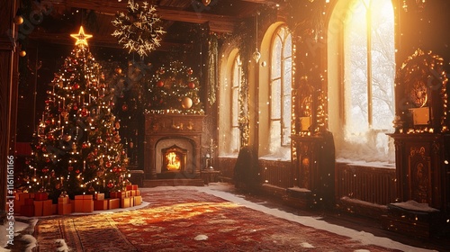 Wallpaper Mural Orthodox Christmas Background Concept  Torontodigital.ca