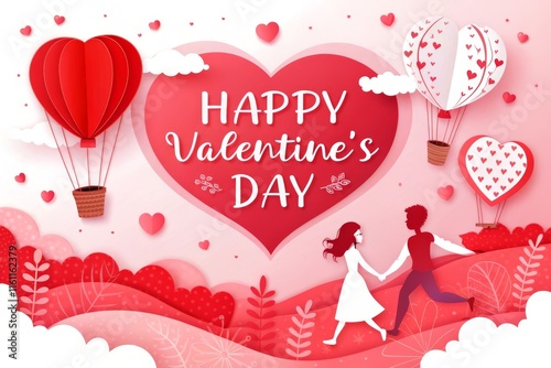 valentine day text effect