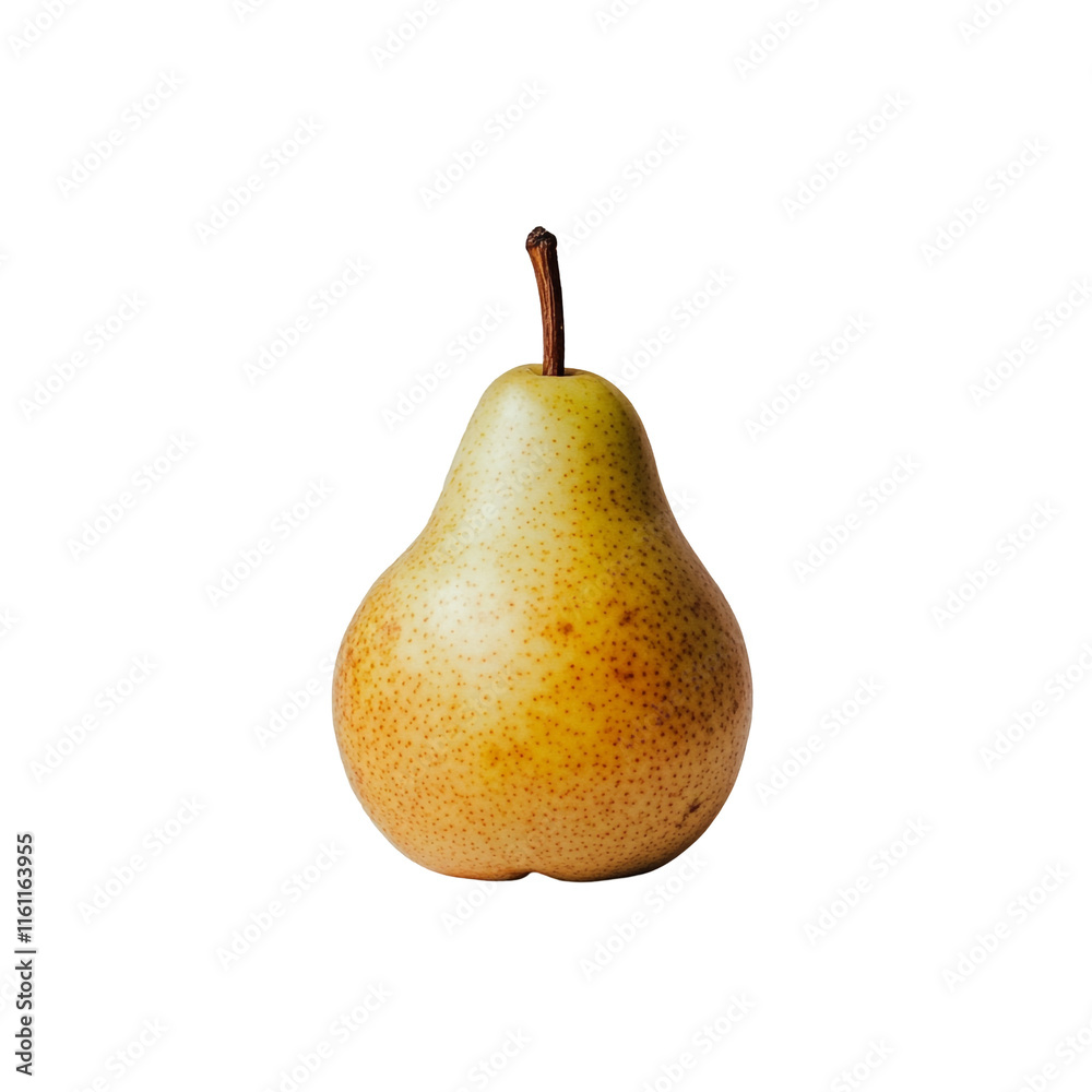 A Single Ripe Pear on a Black Background: A Still Life Study of Nature's Sweetness A Single Ripe Pear on a Black Background: A Still Life Study of Nature's Sweetness