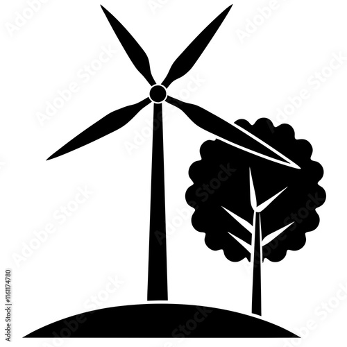 wind turbine and plant