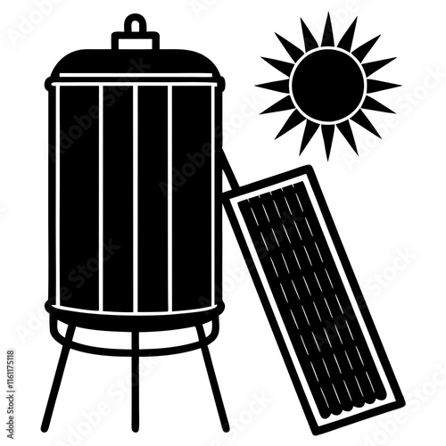  solar water heater