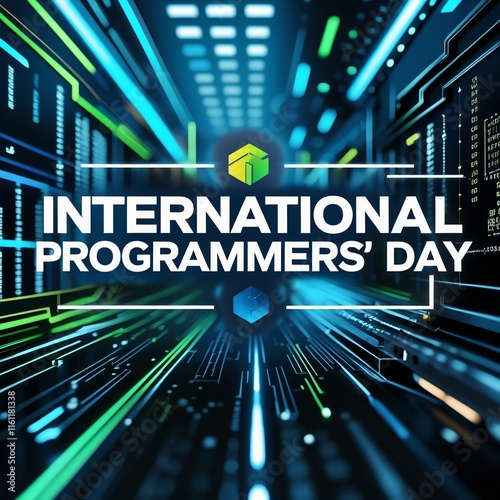 International programmers day for social media post design