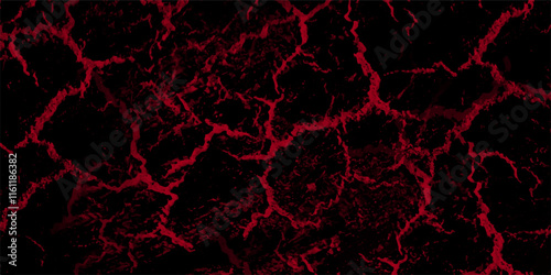 Wallpaper Mural Abstract red crack wall design on black background. Realistic dark red fire particle burn effect sparkles pattern. Background using for Interior and exterior Home decorated for floor. Marble surface Torontodigital.ca