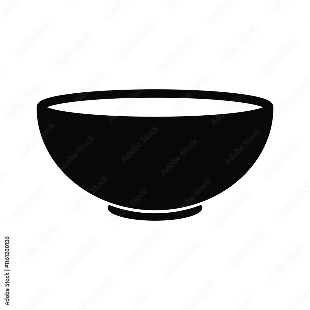 Bowl icon vector illustration. Bowl icon vector illustration.