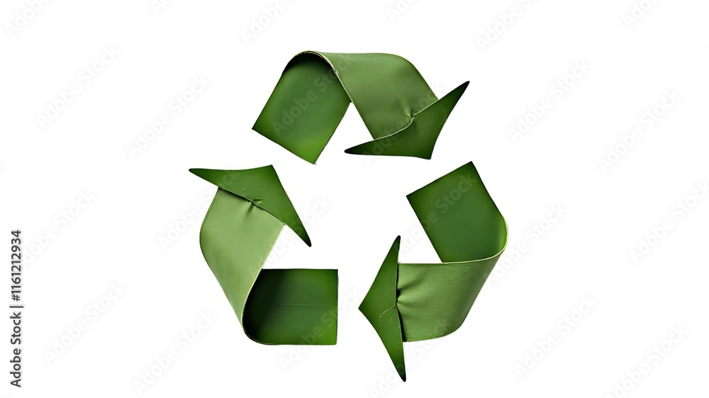 Obraz premium green recycle symbol