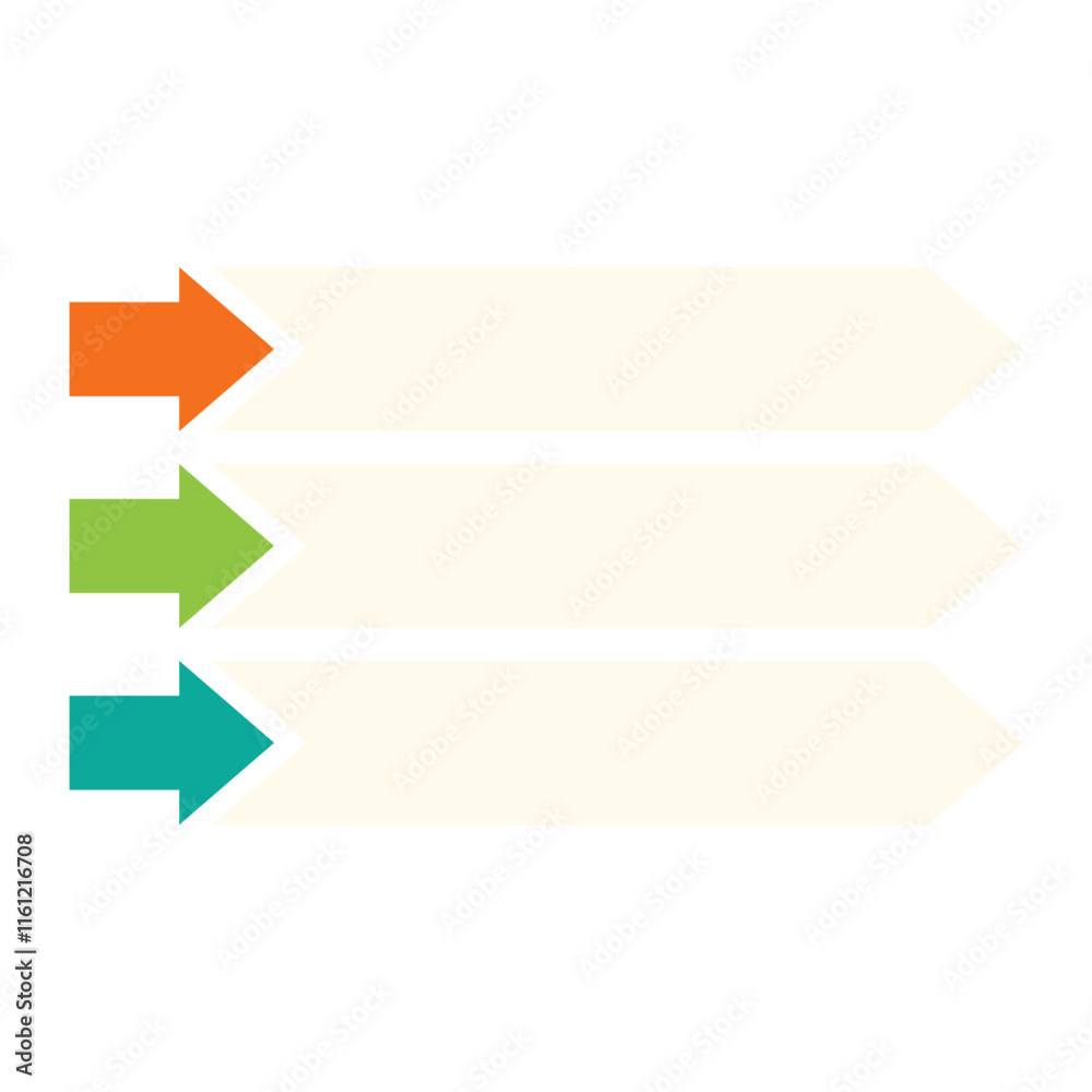 Infographic diagram arrow 3 steps element, Infographic diagram arrow 3 steps element,