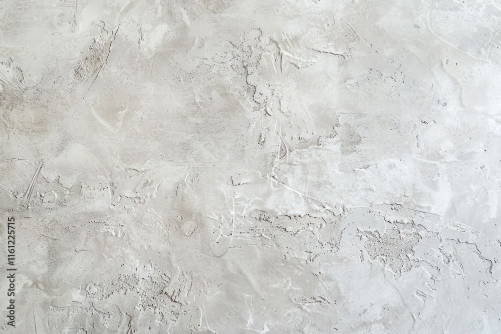 Naklejka premium Image of Rough white plaster wall. Texture for background usage