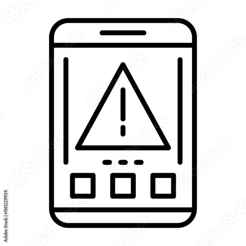 Error Solid Icon Style