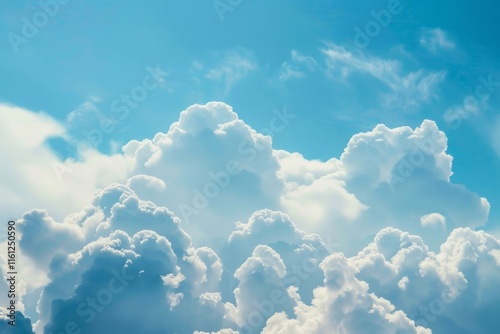  Epic colorful cloudy sky in daytime. Detailed photo textured background