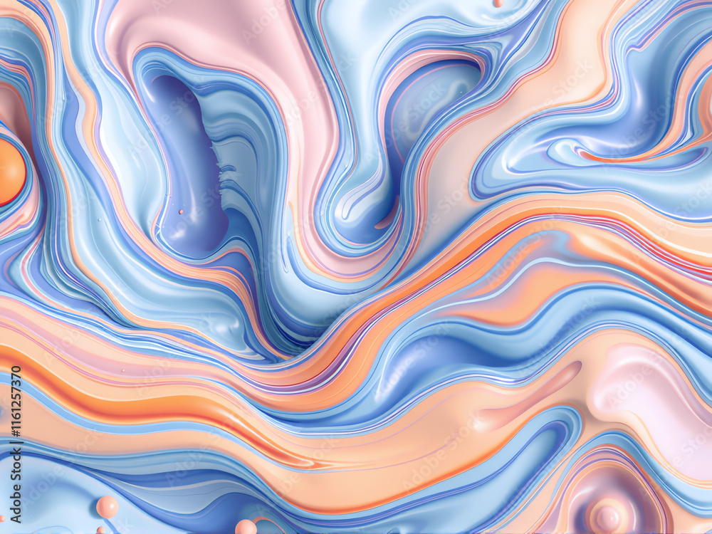 abstract background with 3d liquid waves abstract background with 3d liquid waves