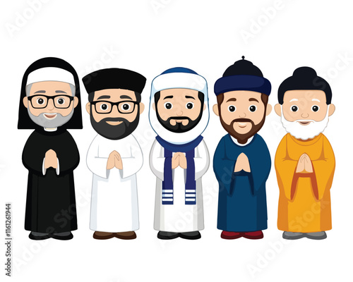 religion men vector