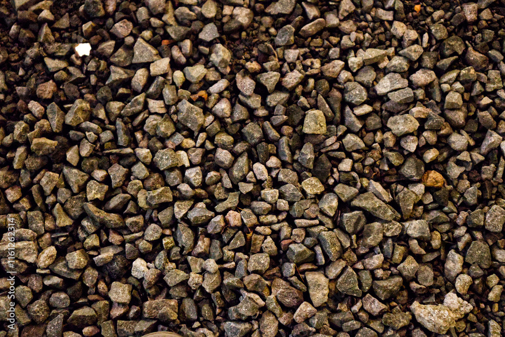 Texture of Small Gravel Stones Texture of Small Gravel Stones