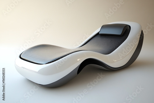 Design futuristic, transforming bed-chair for limited spaces photo