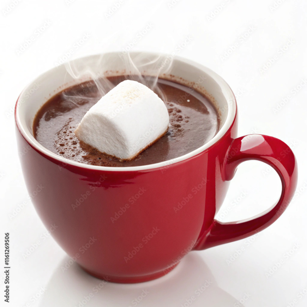 red cup of hot chocolate white marshmallow transparent background red cup of hot chocolate white marshmallow transparent background