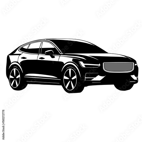 Luxury electric car 